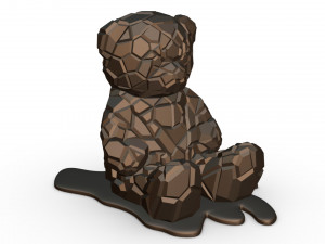 bear figure 3D 打印模型