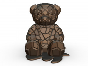 bear figure 3D 打印模型