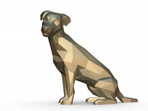 jack russell terrier figure 3D प्रिंट मॉडल