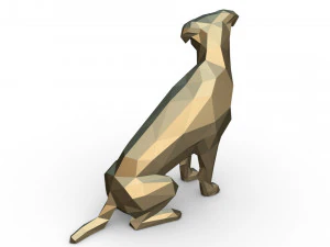 jack russell terrier figure 3D Print Model