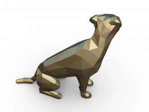 jack russell terrier figure 3D Print Model