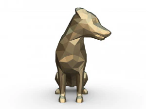 jack russell terrier figure 3D Print Model