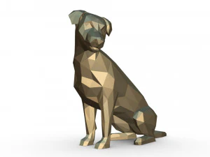 jack russell terrier figure 3D Print Model