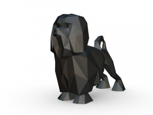 lion bichon 3D प्रिंट मॉडल