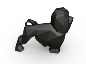 lion bichon 3Dプリントモデル