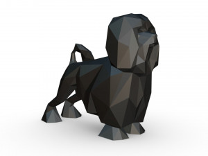 lion bichon 3Dプリントモデル