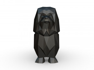 lion bichon 3Dプリントモデル