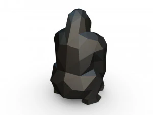 Figura di gorilla Modello di stampa 3D