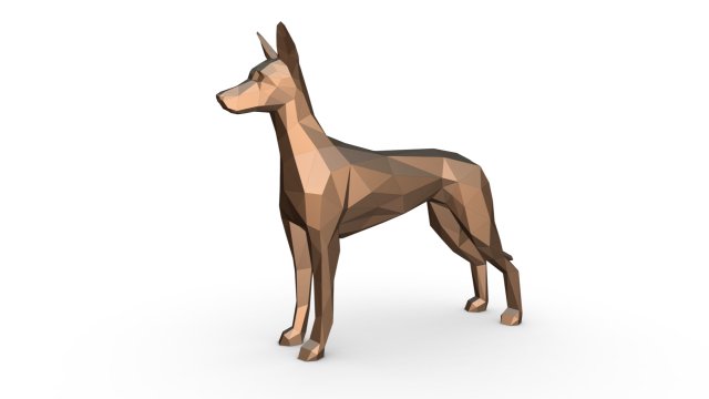 pharaoh hound Modello di stampa 3D .c4d .max .obj .3ds .fbx .stl .blend 