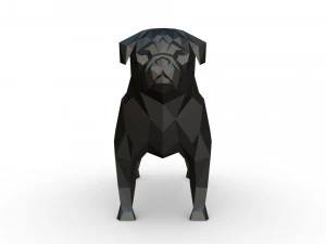 Pug 3D Print Model