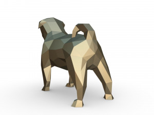 pug 2 Model do druku 3D