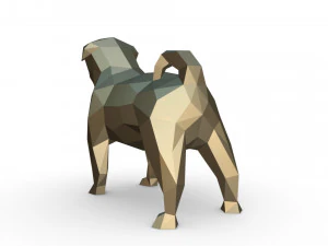 pug 2 Modelo de Impressão 3D