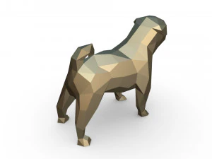 pug 2 Modelo de Impressão 3D