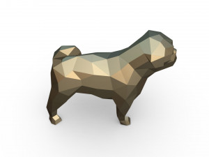 pug 2 Model do druku 3D