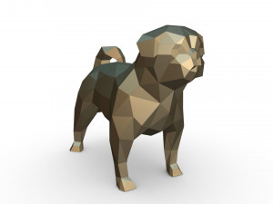 pug 2 Model do druku 3D