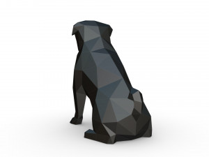 Pug 3 3Dプリントモデル