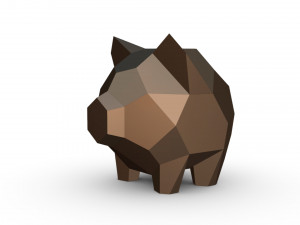piggy bank 3D Print Model