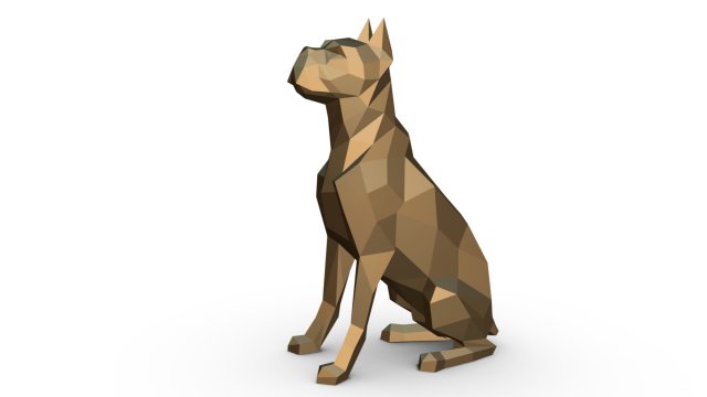 boxer figure 2 3D Print Model .c4d .max .obj .3ds .fbx .stl .blend 