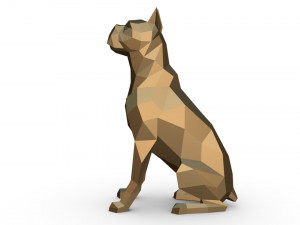 boxer figure 2 3D Print Model