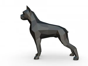 boxer figure 3 3D Print Model