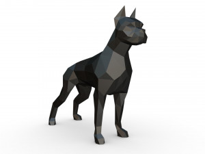 boxer figure 3 3D-Druckmodell