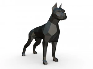 boxer figure 3 3D Print Model