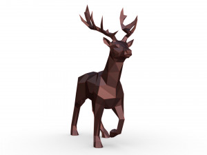 deer 4 Model do druku 3D