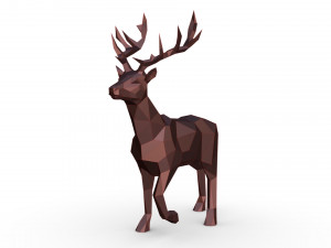 deer 4 Model do druku 3D
