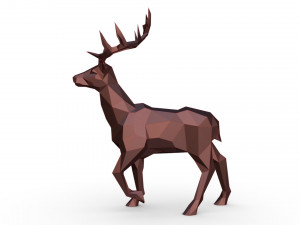 deer 4 Model do druku 3D