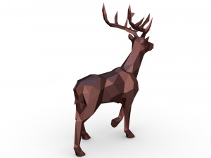 deer 4 Model do druku 3D