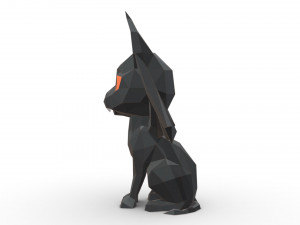 evil cat Modelo de Impressão 3D