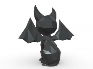 evil cat Modelo de Impressão 3D