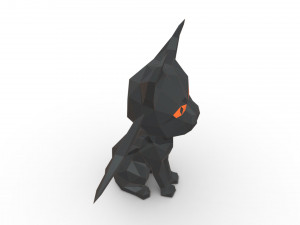 evil cat Modelo de Impressão 3D