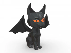 gato malvado Modelo de impresión 3D