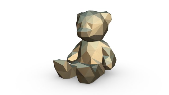 bear figure Modelo de Impressão 3D .c4d .max .obj .3ds .fbx .stl .blend 