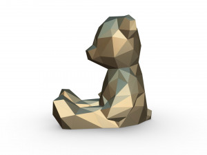 bear figure Modelo de Impressão 3D