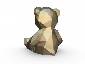 bear figure Modelo de Impressão 3D