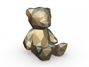 bear figure Modelo de Impressão 3D