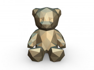 bear figure Modelo de Impressão 3D