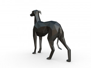Italian greyhound Model Cetak 3D