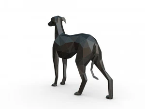 Italian greyhound 3D Print Model