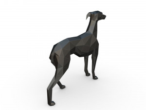 Italian greyhound Model Cetak 3D