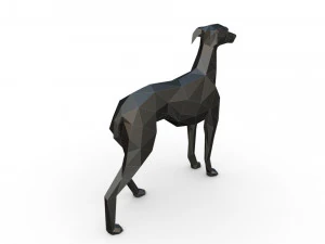 Italian greyhound 3D Print Model