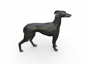 Italian greyhound Model Cetak 3D