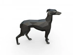 Italian greyhound 3D Print Model