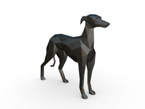 Italian greyhound Model Cetak 3D