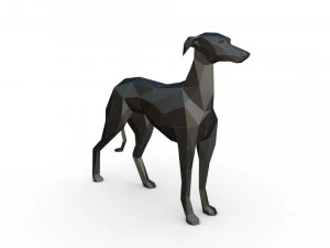 Italian greyhound 3D Print Model