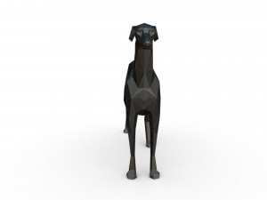 Italian greyhound Model Cetak 3D