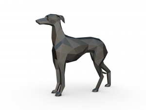 Italian greyhound 3D Print Model