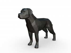 rottweiler figure 3Dプリントモデル